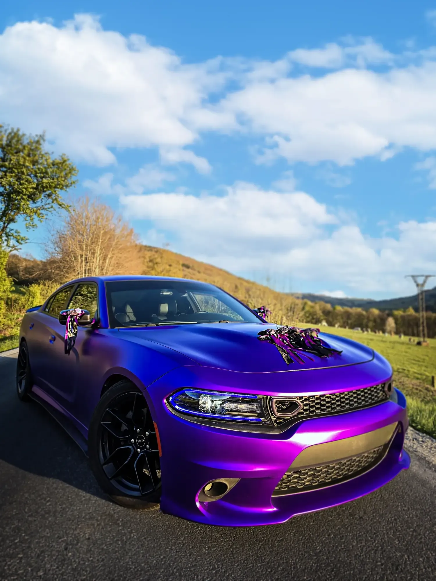 Dodge Charger 2019 w folii color-shift